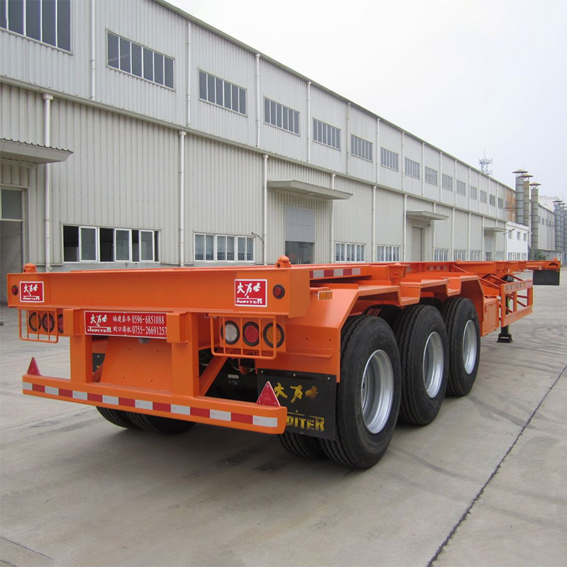Strukturelle træk ved Skeleton Semi Trailer