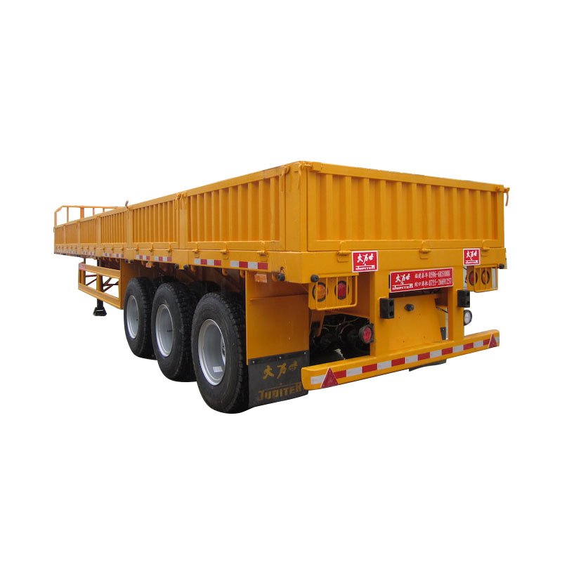 40ft 3 aksler dropside semi trailere