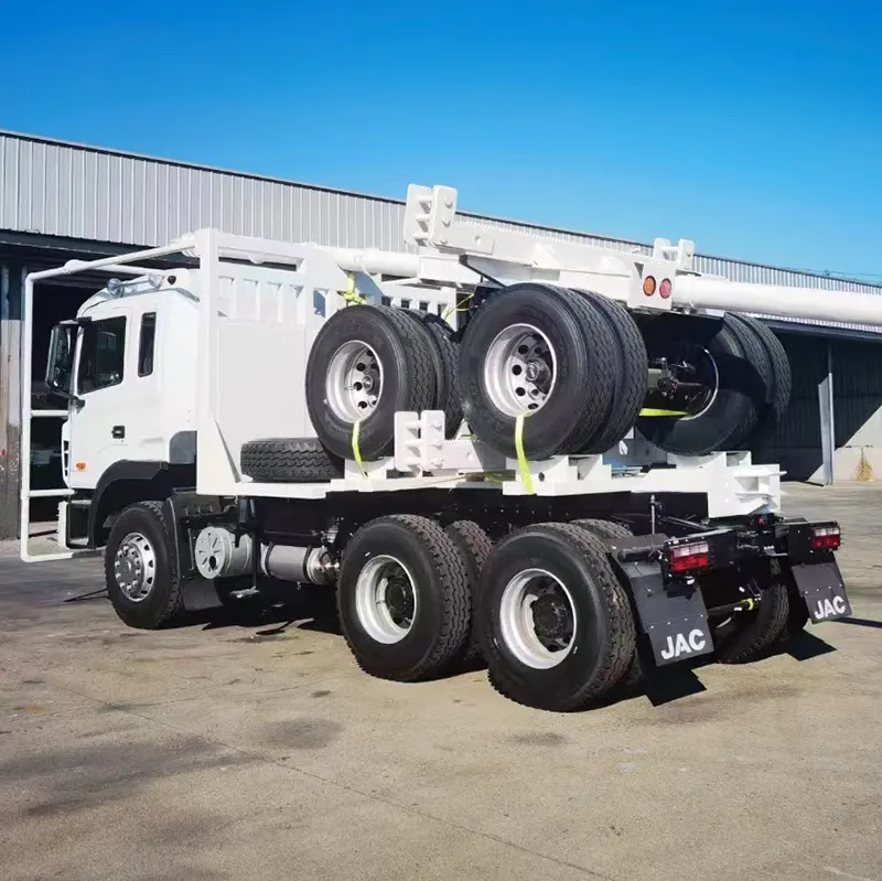 Howo Log Trailer Truck til transport af tømmer træ og tømmer