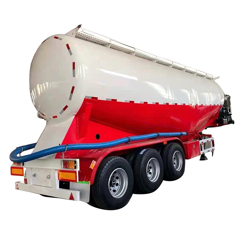 Bulk cement tankskib semi trailer