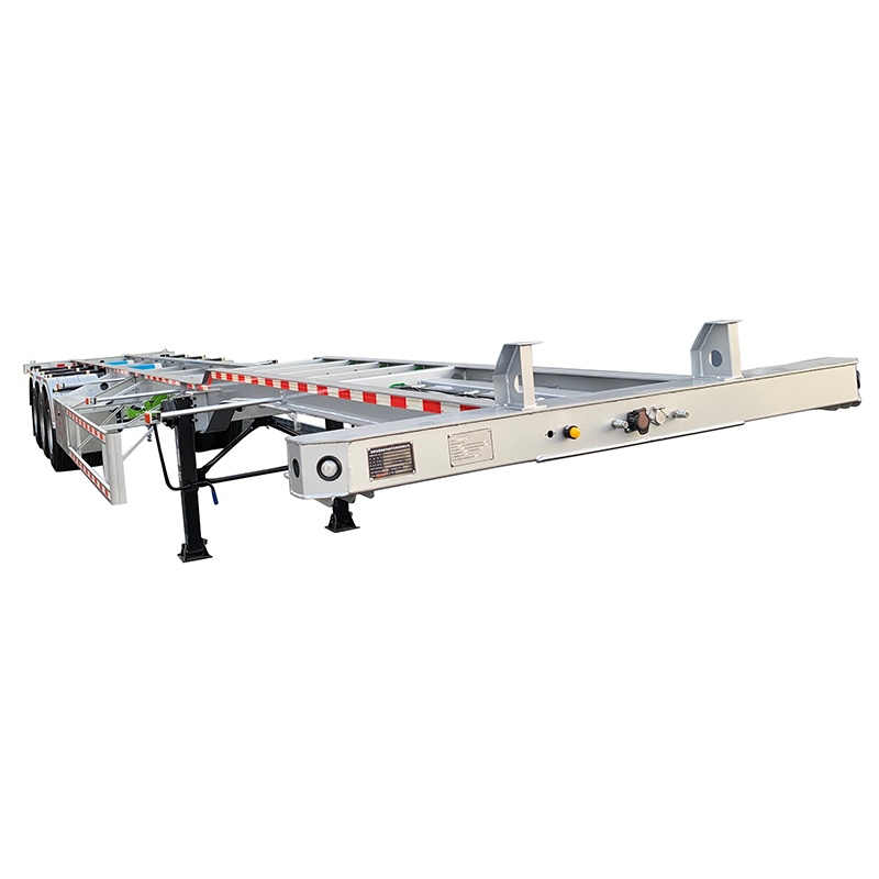 Flatbed semi trailer