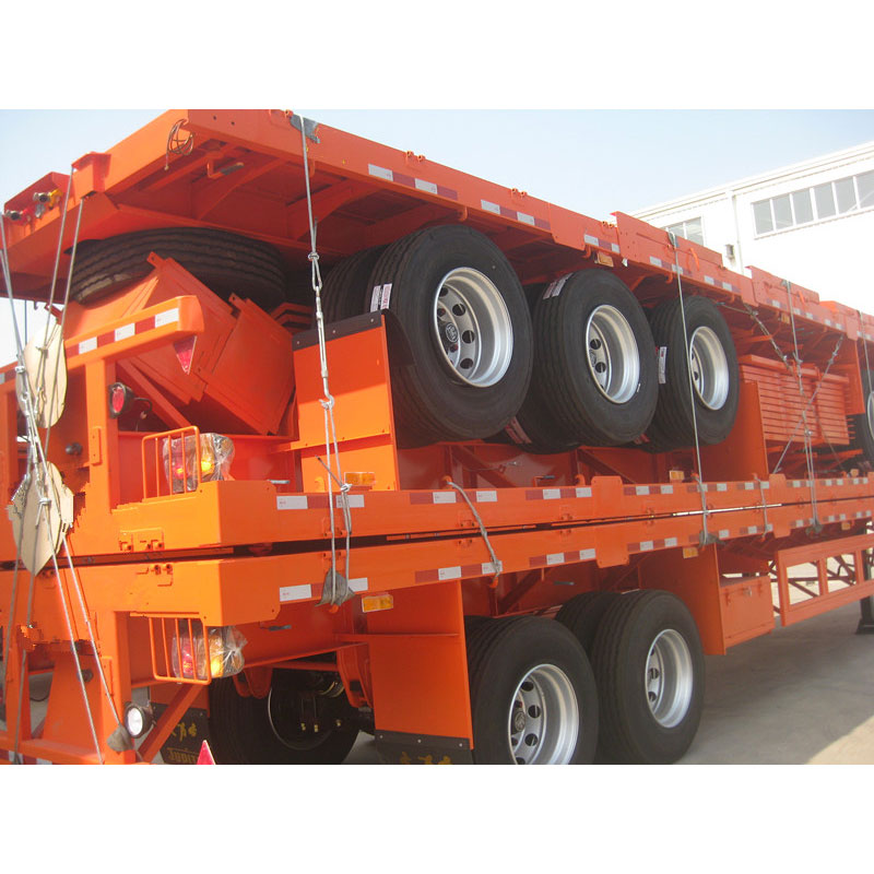 Tanzania type 40ft 3 akslet semi trailere producent leverandør eksportør